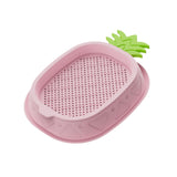 Maxbell Cat Grass Planter Soilless Hydroponics Planting Tray for Garden Cat Supplies Pink