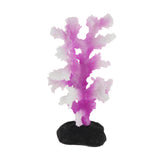 Maxbell Maxbell Glowing Coral Ornaments for Fish Tank Aquarium Decorations purple