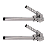 Maxbell Tom Holder Stand Durable Drum Rack Arm Stand for Drum Set Hardware Accessory 2Pcs