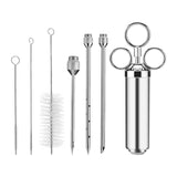 Maxbell Marinade Injector Professional Roast Juice Syringe for Beef Barbecue Chicken