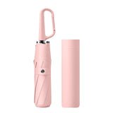 Maxbell Folding Umbrella Practical Travel Sunshade Umbrella for Trips Hiking Camping pink