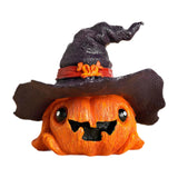 Maxbell Halloween Pumpkin Decoration Photo Props for Kitchen Living Room Dining Room Purple 7x7x6.3cm