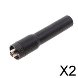 Maxbell 2xSF20 SMA-F Dual Band 144MHz/430MHz Soft Small Antenna for Kenwood Baofeng