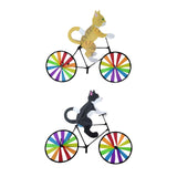Maxbell 2x Outdoor Kites Garden Stake Party Bike Windmill Wind Spinner Ornament Toys