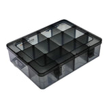Maxbell Plastic Screws Storage Box Multi-grid Hardware Box Storage  12 GrIds L