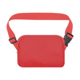 Maxbell Running Phone Pouch Crossbody Bag 19.5x14cm for Running Workout Nylon Fabric Red