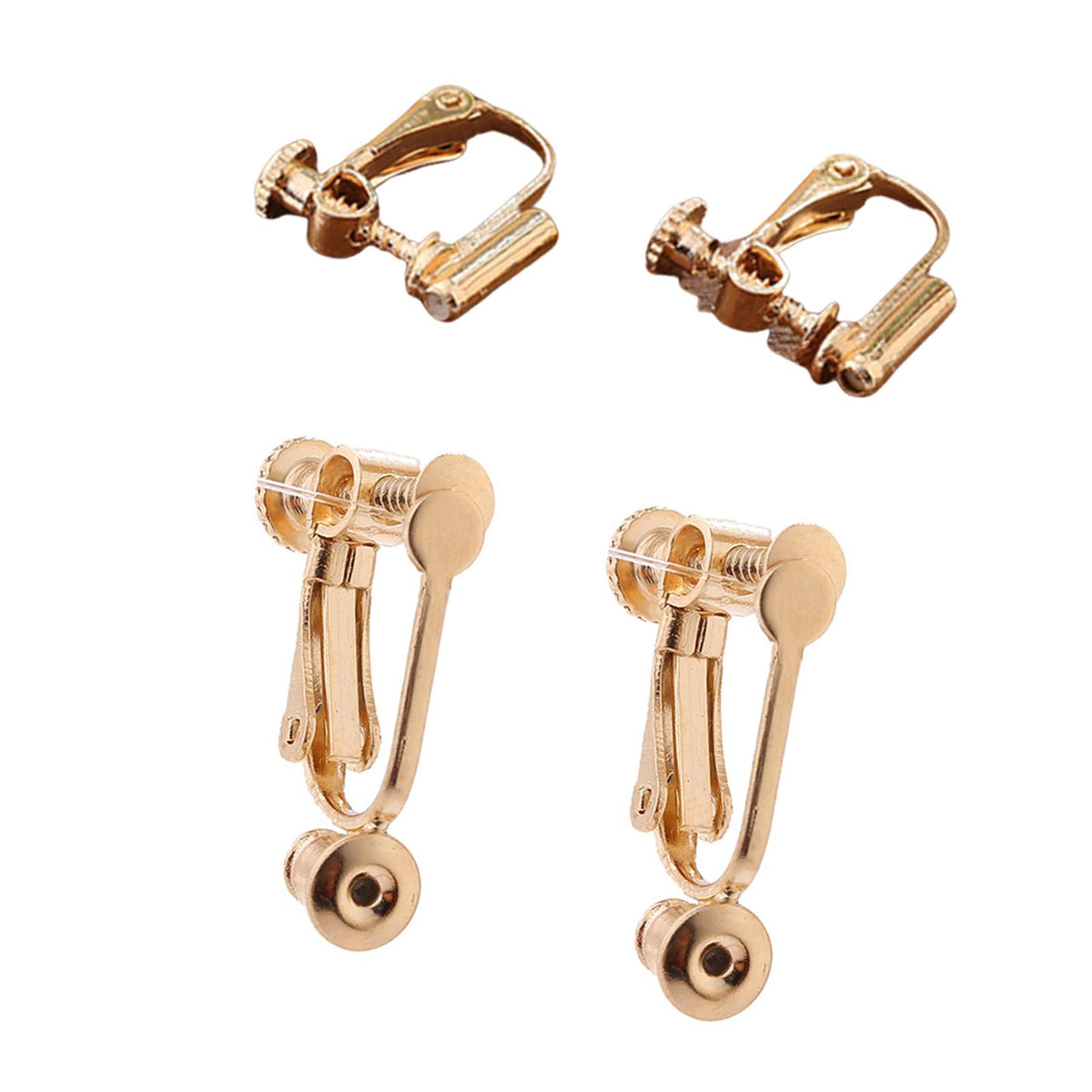 Maxbell 2 Pair Replacement Jewelry Making Comfortable Earrings Converters Components
