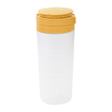 Maxbell Condiment Shaker Reusable Powder Sugar Shaker for Party Pepper Powder Picnic yellow