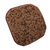 Maxbell Bead Seat Cushion Versatile Car Interior Accessory for SUV Office Chair Brown