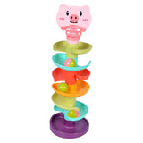 Ball Drop Roll Swirling Toy with Balls for Children Preschool Toys Gifts 7 layer