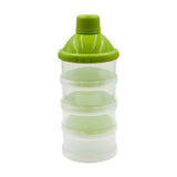 Maxbell Milk Powder Case Portable Milk Powder Dispensers Pot for Nuts Travel Oatmeal Green