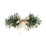 Maxbell Artificial Olive Wreath with Beans Living Room Office Farmhouse Olive Branch