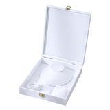 Maxbell Jewelry Organizer Storage Tray for Rings Bracelet Earrings Necklace for Show White