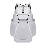 Maxbell Gym Bag Handbag Lightweight Basketball Bag for Backpacking Traveling Outdoor White