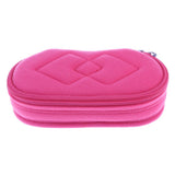 Maxbell Maxbell 5 Slots Velvet Essential Oils Carrying Case Shockproof Organizer Bag Rose Red