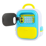 Maxbell ATM Savings Bank Fingerprint and Password Money Saving Box for Kids Children Blue