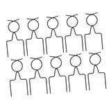 10x Garden Hose Guide Spike Metal Hose Guides for Plant Flower Bed Protector