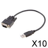 Maxbell 10xUSB Extension Cable Wire Line for Lexia-3 PP2000 for Peugeot and Citroen