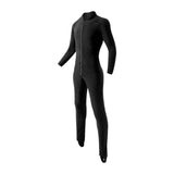 Maxbell Thermal Underwear Comfortable with Foot Strap Keep Warm Front Zip Base Layer XXL