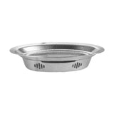Maxbell Alcohol Grilled Fish Stove Stainless Steel Platter Chafing Dish for Barbecue Small