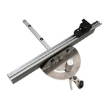Maxbell Miter Gauge Lightweight DIY Projects Hand Tools Sturdy Table Saw Accessories Style F