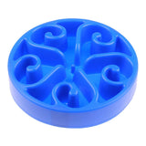 Maxbell Maxbell Pets Dogs Cats Slow Feeder Bowl Interactive Feeding Bowl Anti-Choking Blue