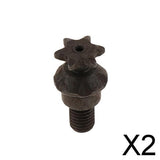 Maxbell 2xAlloy 6T Front Pinion Sprocket for 47cc 49cc Mini Pocket Dirt Bike ATV 25H