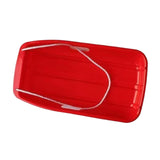 Winter Snow Sled for Adults Sand Board Sleigh for Sports Backyard Sand Red