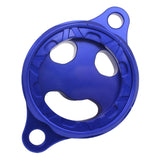 Maxbell Motorcycle Oil Filter Cover for Honda TRX450R 450er Cbf450R Cbf450x Blue
