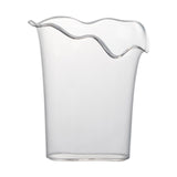 Maxbell Clear Vase for Centerpieces Modern Transparent for Living Room Desktop Party Style C
