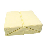 Maxbell 3 Pieces Triangle Positioning Pillow Comfortable Leg Bed Cushion Pillow Yellow