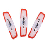 Maxbell Maxbell 3 Pieces Silicone Tennis Racquet Vibration Dampeners Shock Absorbers Orange