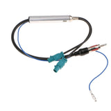 Maxbell 8x12V Inline Car Antenna Radio AM & FM Signal Amp Amplifier Booster Wire