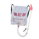Maxbell Back Carrying Woven Bag Manual Fertilizer Spreader Labor Saving Single PVC Handle