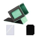 Maxbell Trading Card Box Baseball Cards Protector Sturdy Container Display Organizer Green