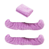 Maxbell 2Pcs Ice Skate Guards Ice Skating Protector for Ice Skates Winter Sports Men Purple
