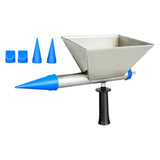 Electric Mortar Grout Cement Caulking Machine for Home Decorations Walls DIY metal blue