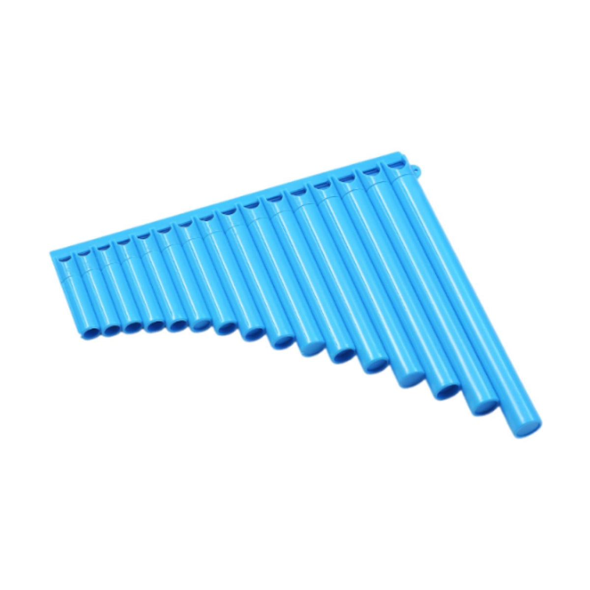 Maxbell 16 Pipe Pan Flute Educational C Key for Performance Musical Gift Music Lover Blue