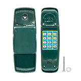 Swing Set Phone Toys Pretend Play Numeric Key Telephone for Educational Gift Green