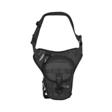 Maxbell Men's Drop Leg Bag Motorcycle Men Waist Belt Bag for Hiking Traveling Riding Style B