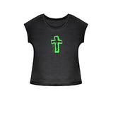 Maxbell Maxbell Womens T Shirt Summer Soft Trendy Basic Tee Shirt for Vacation Hiking Office S Black