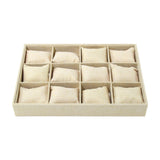 Maxbell Jewelry Watch Tray Organizer Stylish for Exhibition Jewelry Showcase Drawers