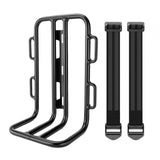 Maxbell 2xBike Front Carrier Rack Durable Cargo Pannier for Bicycle Accessories Riding