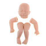 Maxbell Lifelike Soft Silicone 20inch Reborn Kits Sleeping Baby Doll Blank Head Limb Mold DIY Accessories - Aladdin Shoppers