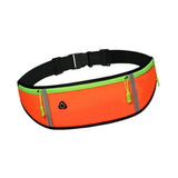 Maxbell Running Belt Fanny Pack Lightweight Quick Release Adjustable Strap Phone Bag Orange