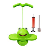 Maxbell Maxbell Pogo Ball with Handle Pogo Jump Toy with Ball Pump for Games Workout Fitness Green