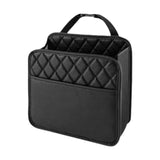 Generic Car Hanging Seat Back Organizer PU Leather Versatile Seat Travel Bag