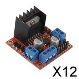 Maxbell 12xL298N Dual H Bridge DC Stepper Motor Drive Controll Board Module for