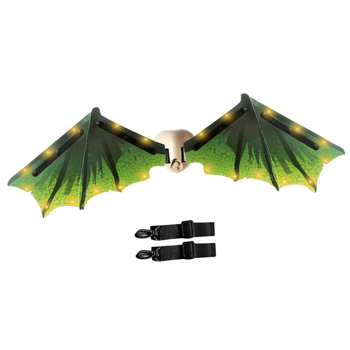 Maxbell Flapping Dinosaur Wing with Sounds for Party Supplies Dancing Party green