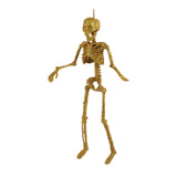 Maxbell Hanging Skeleton Collection Decorative Pendant for Yard Indoor Outdoor Party Gold